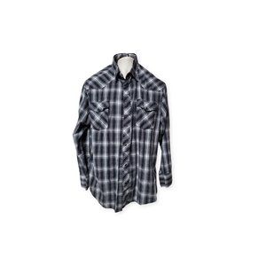 ROPER MEN'S WESTERN SHIRT PLAID XL SEE DESCRIPTION